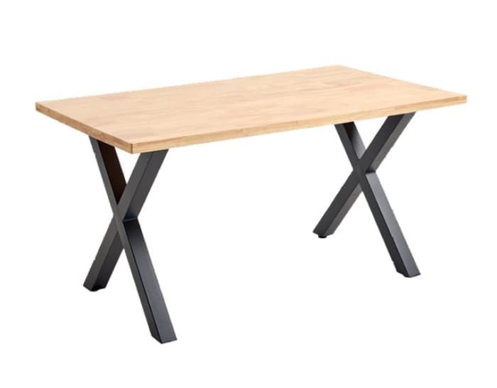 Mesa Edurne Madera Maciza Fija - Imagen 1