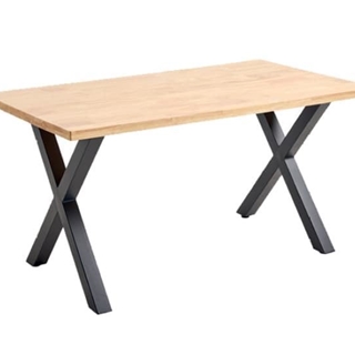 Mesa Edurne Madera Maciza Fija - Imagen 1