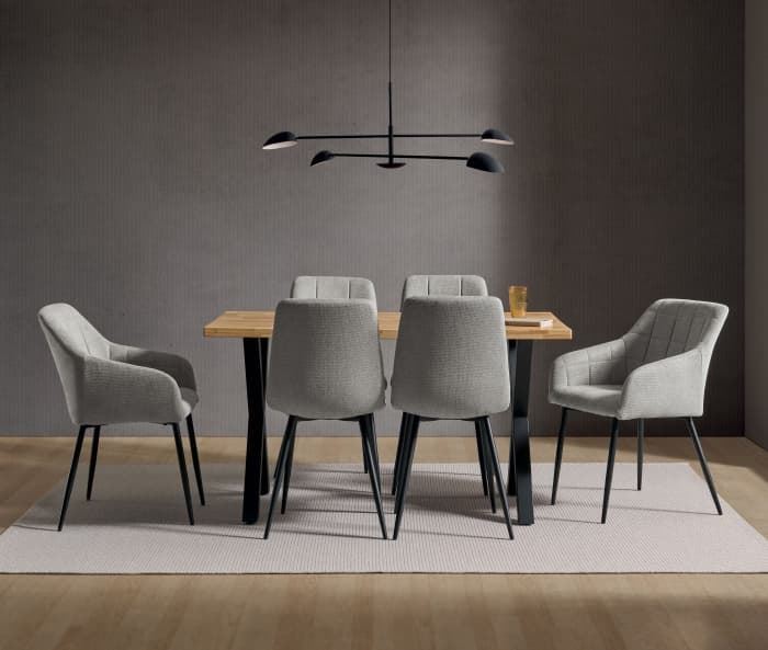 Mesa Edurne Madera Maciza Fija - Imagen 4