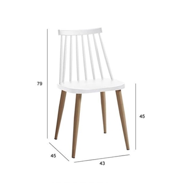 Silla Nova desmontada (pack de 4) - Imagen 1