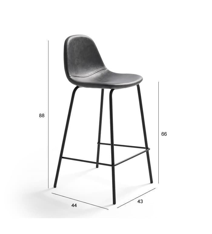Taburete Oslo desmontado - Imagen 1