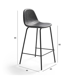 Taburete Oslo desmontado - Imagen 1